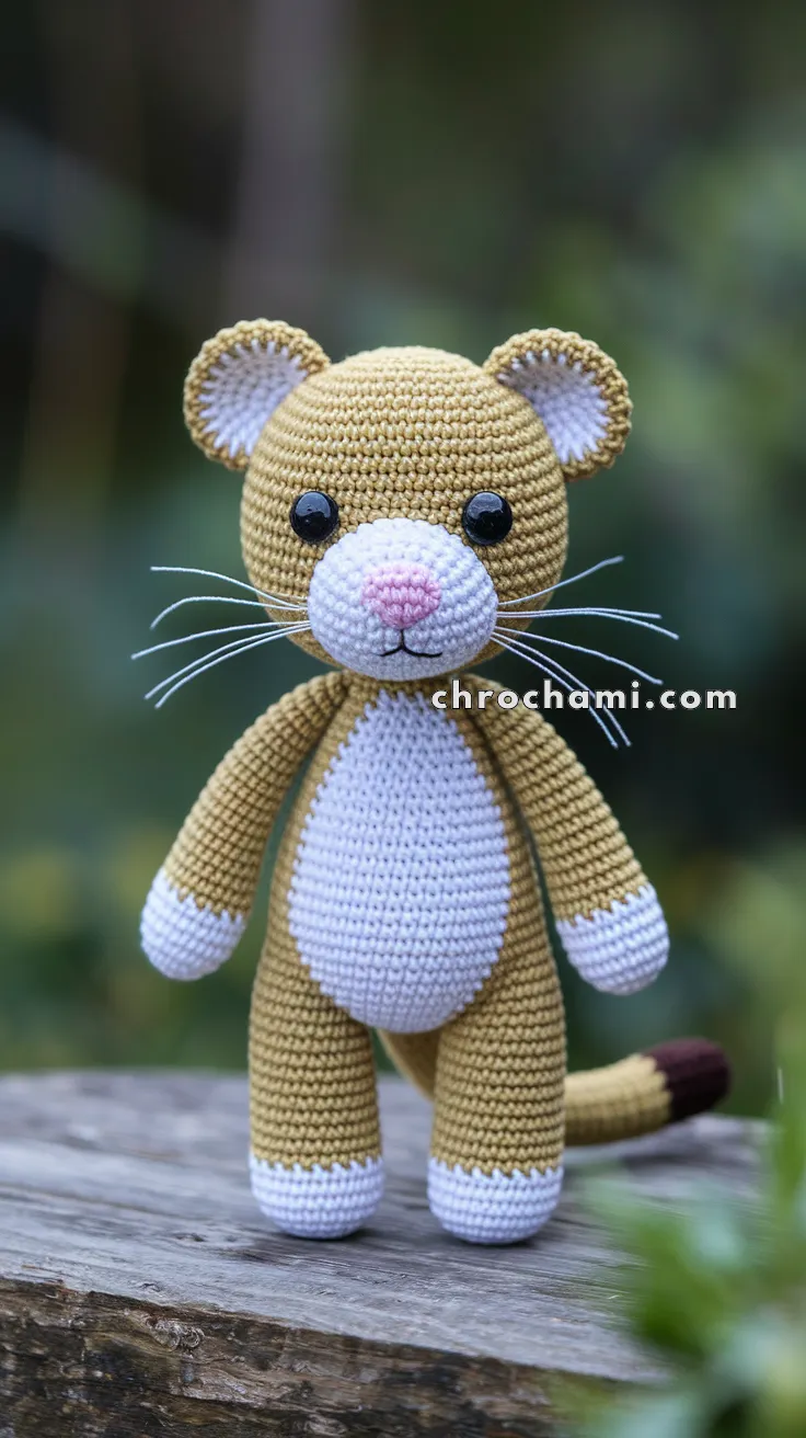 Amigurumi Leopard – FREE Crochet Pattern