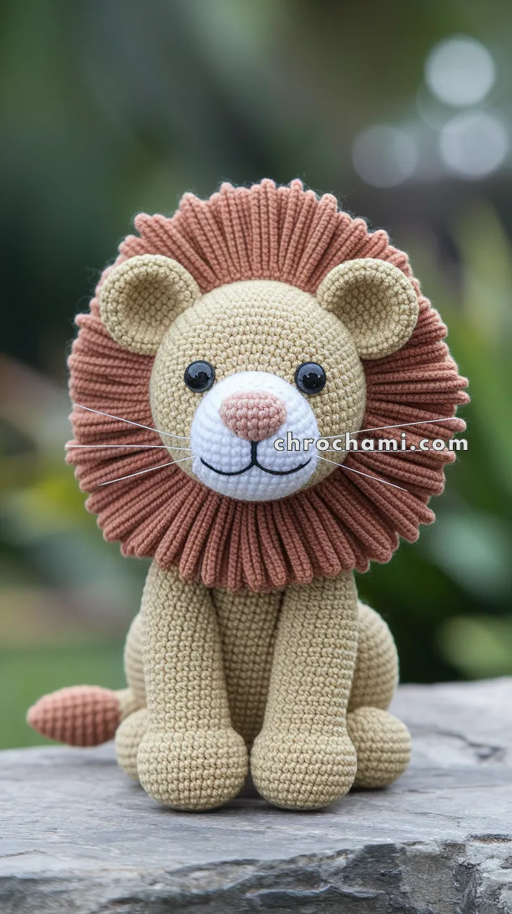 Amigurumi Lion – FREE Crochet Pattern