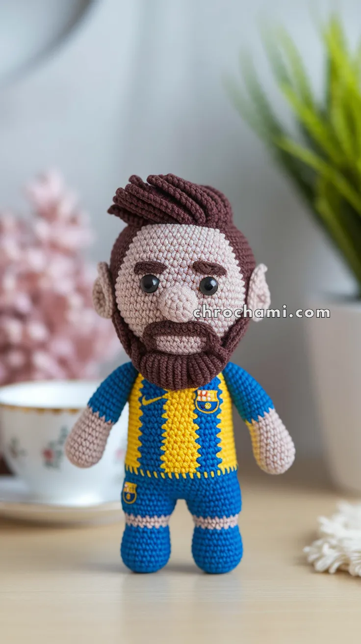 Amigurumi Lionel Messi – FREE Crochet Pattern