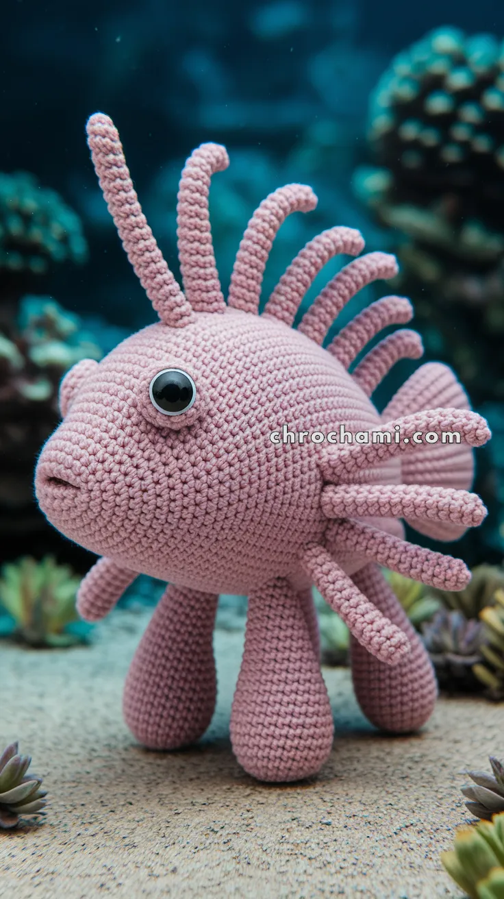 Amigurumi Lionfish – FREE Crochet Pattern