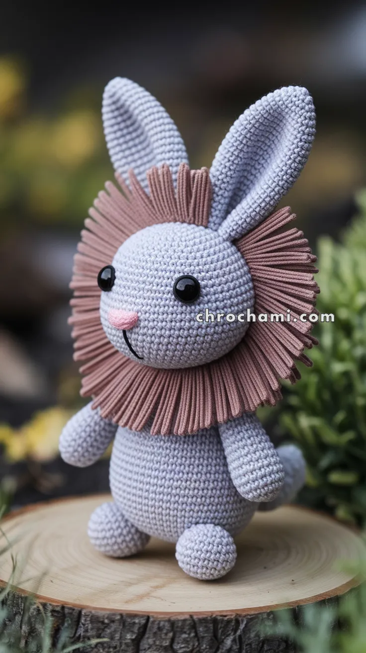 Amigurumi Lionhead Rabbit – FREE Crochet Pattern