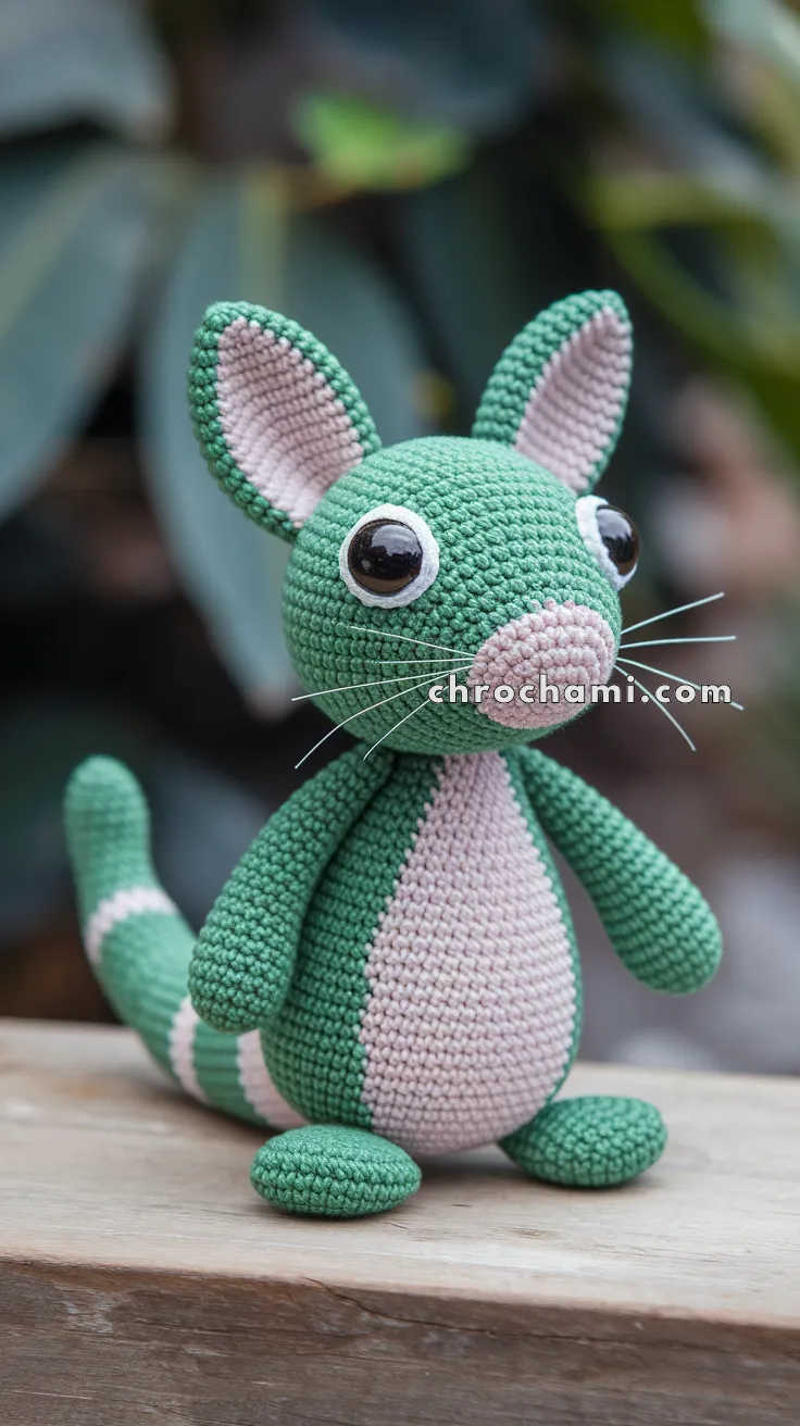 Amigurumi Lizard Priest – FREE Crochet Pattern