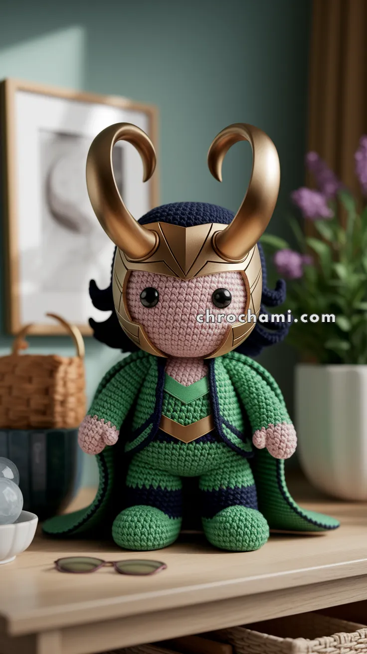 Amigurumi Loki – FREE Crochet Pattern