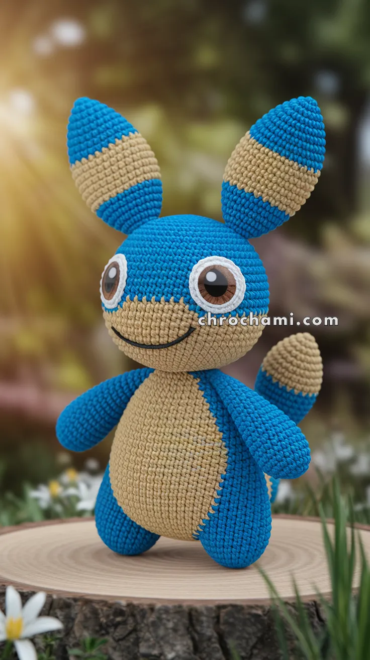 Amigurumi Lucario – FREE Crochet Pattern