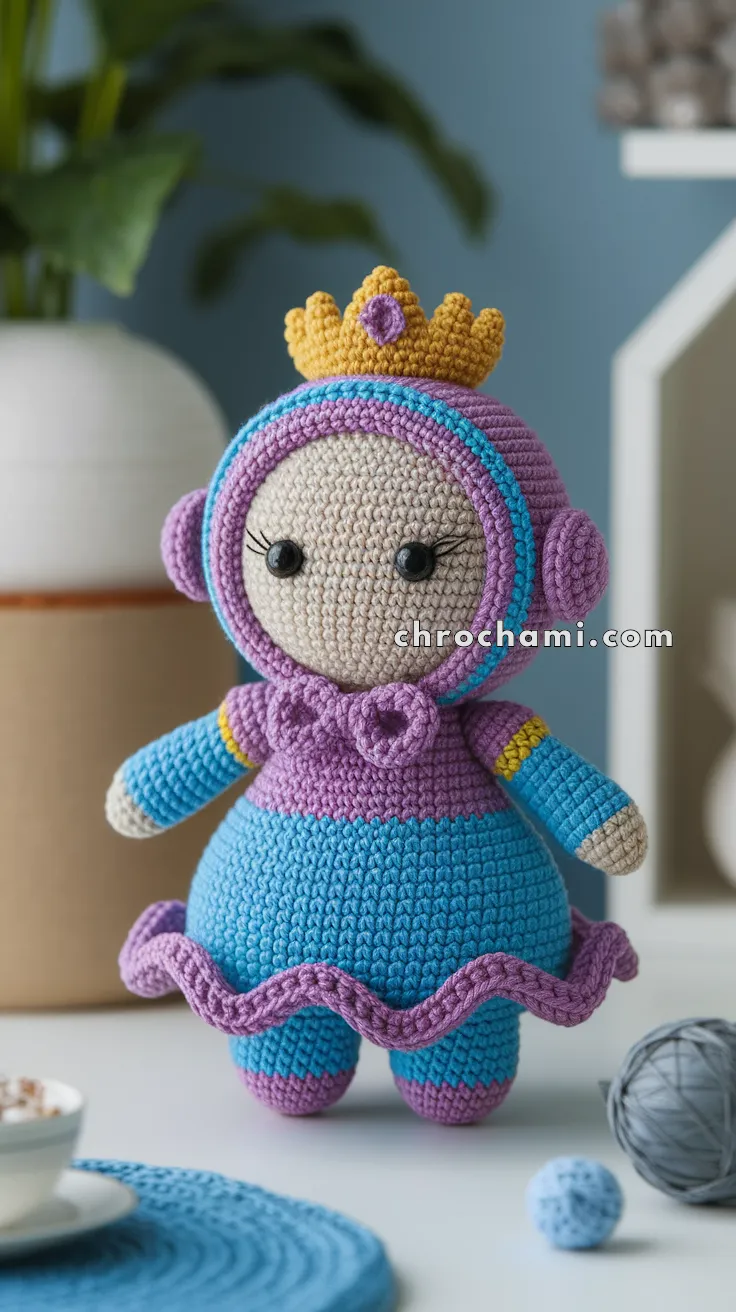 Amigurumi Lumpy Space Princess – FREE Crochet Pattern