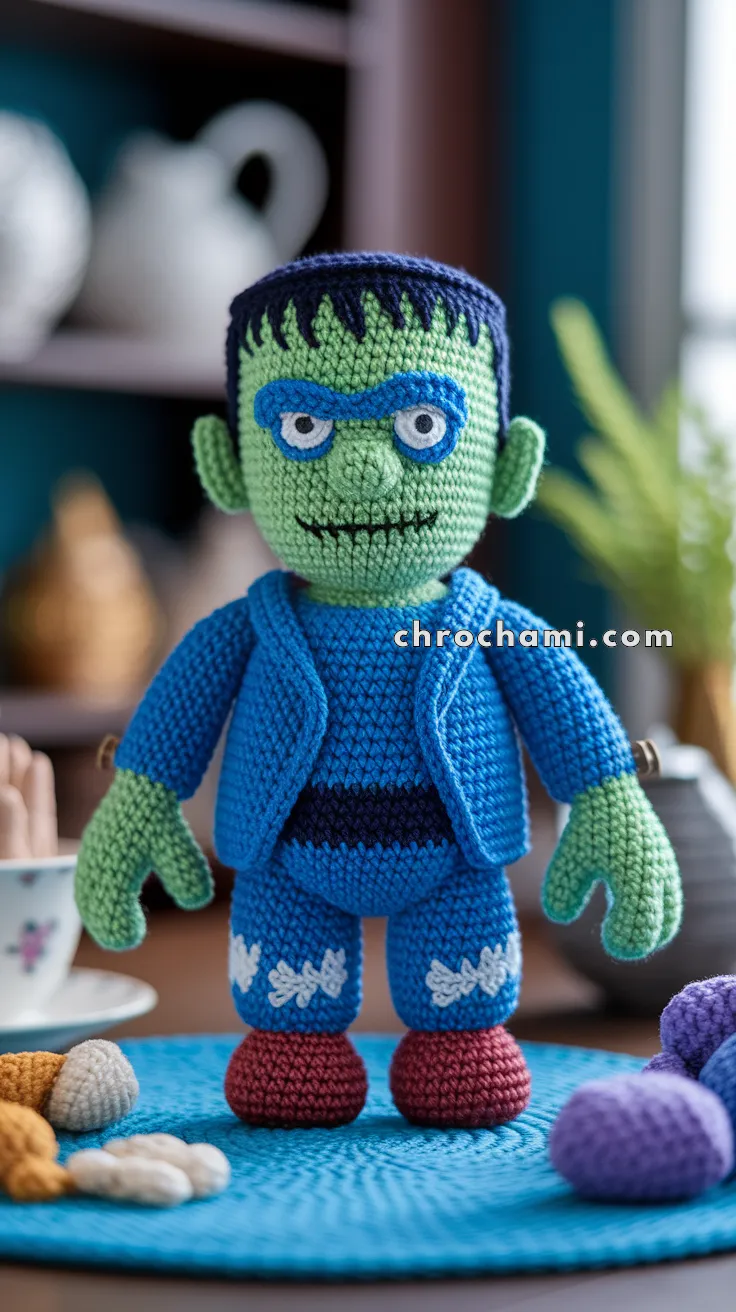 Amigurumi Mad Frankenstein – FREE Crochet Pattern