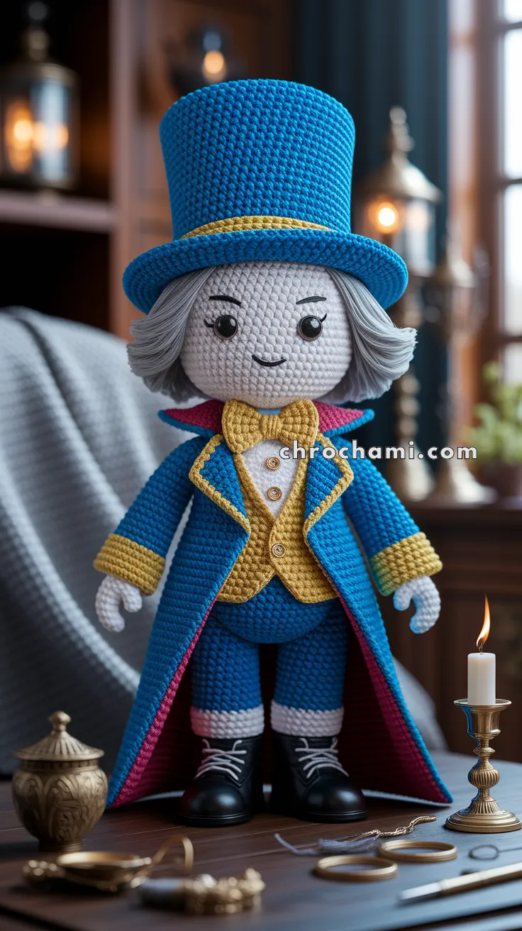 Amigurumi Magician Doll – FREE Crochet Pattern