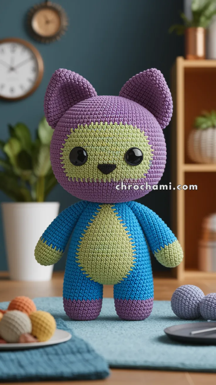 Amigurumi Magneto – FREE Crochet Pattern