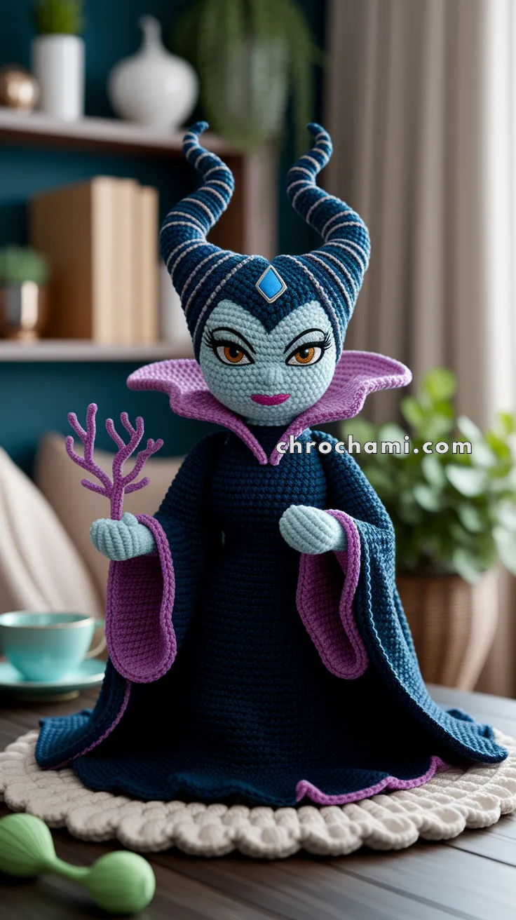 Amigurumi Maleficent – FREE Crochet Pattern