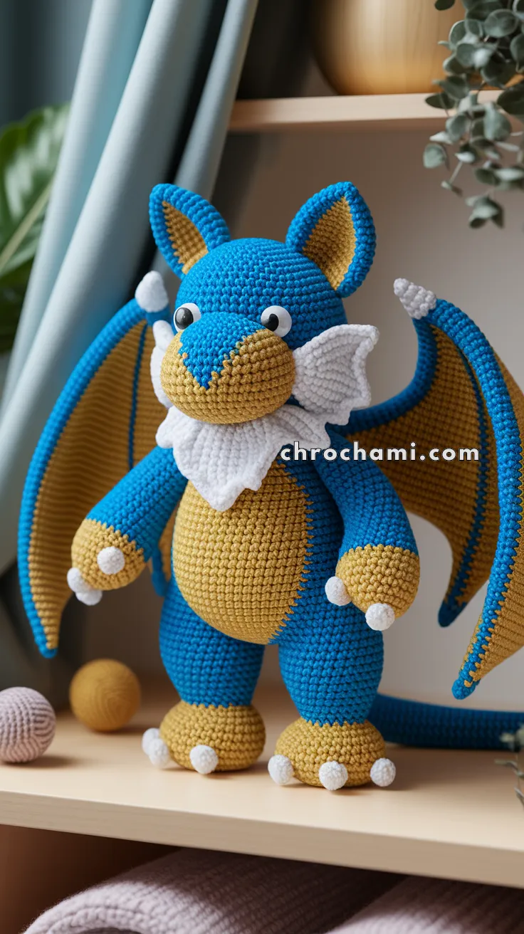 Amigurumi Manticore – FREE Crochet Pattern