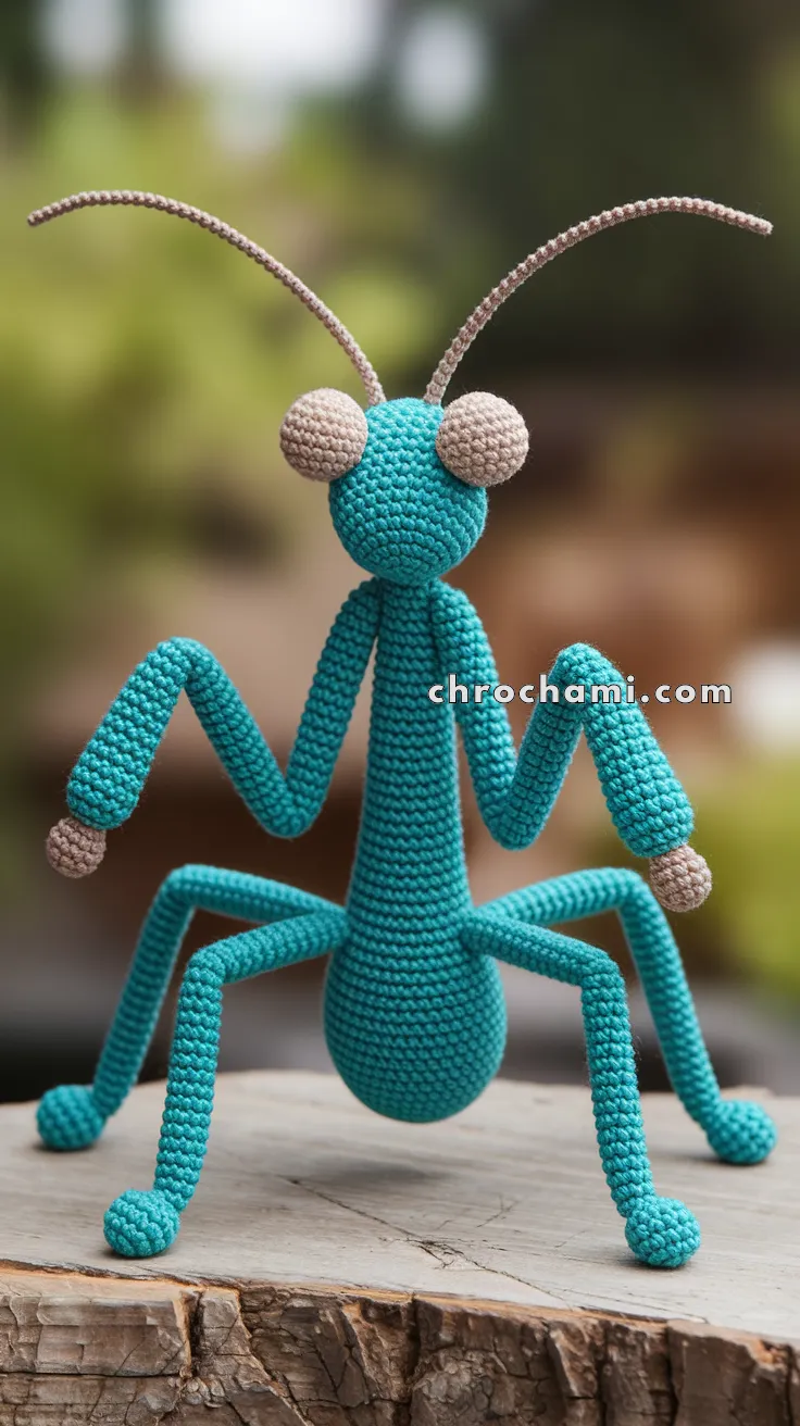 Amigurumi Mantis – FREE Crochet Pattern
