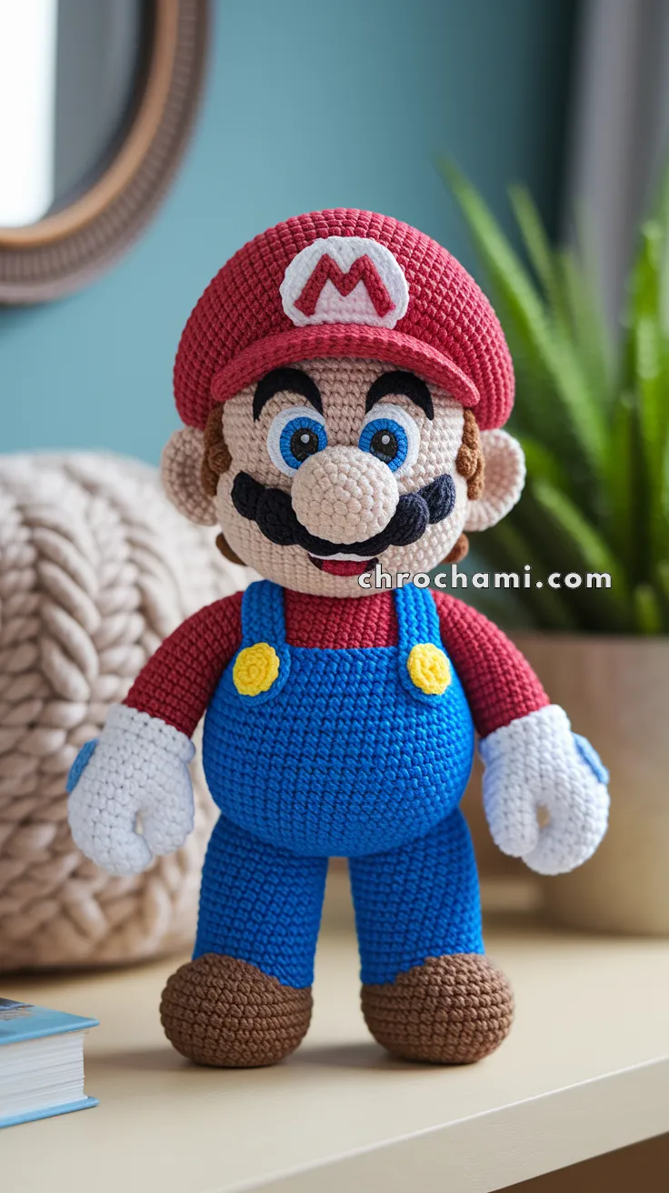 Amigurumi Mario – FREE Crochet Pattern