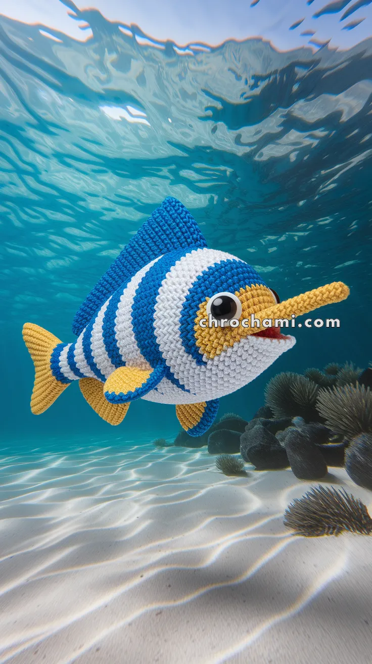 Amigurumi Marlin – FREE Crochet Pattern
