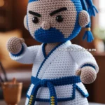 Amigurumi Martial Arts Fighter – FREE Crochet Pattern