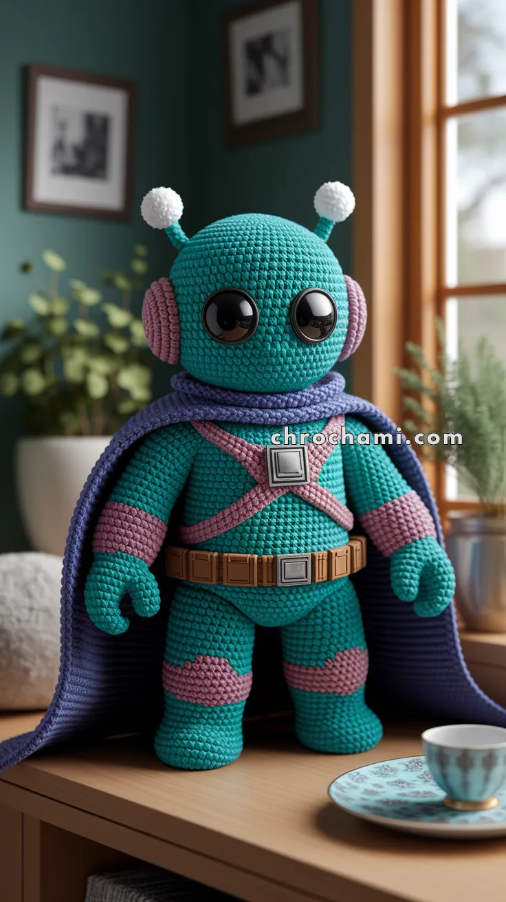 Amigurumi Martian Manhunter – FREE Crochet Pattern