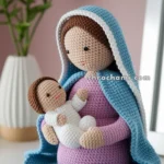 Amigurumi Mary And Baby Jesus – FREE Crochet Pattern