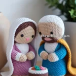 Amigurumi Mary And Joseph Nativity Set – FREE Crochet Pattern