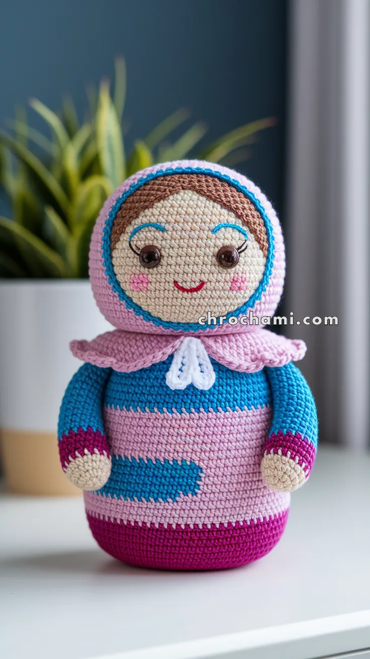 Amigurumi Matryoshka – FREE Crochet Pattern