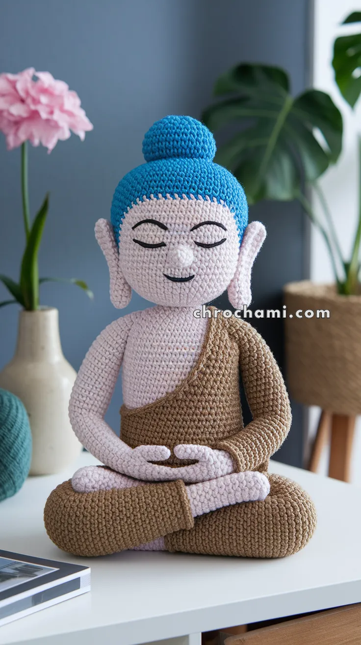 Amigurumi Meditating Buddha – FREE Crochet Pattern