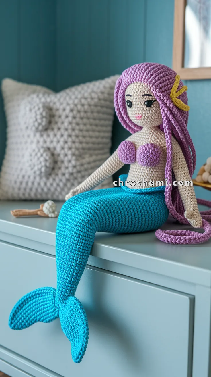 Amigurumi Mermaid – FREE Crochet Pattern