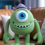 Amigurumi Mike Wazowski – FREE Crochet Pattern