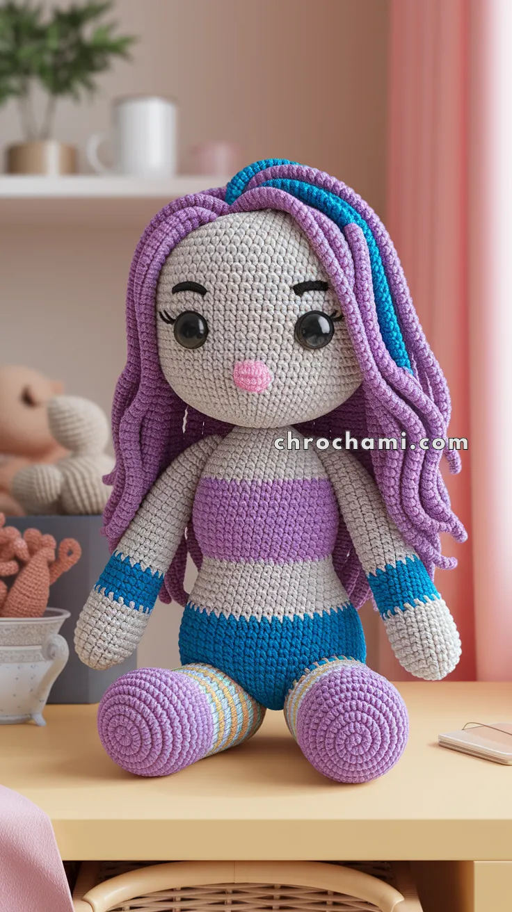 Amigurumi Miley Cyrus – FREE Crochet Pattern