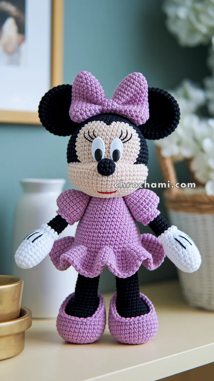 Amigurumi Minnie Mouse – FREE Crochet Pattern