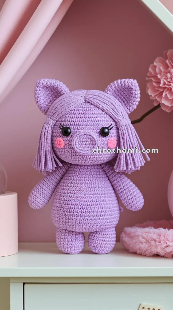 Amigurumi Miss Piggy – FREE Crochet Pattern