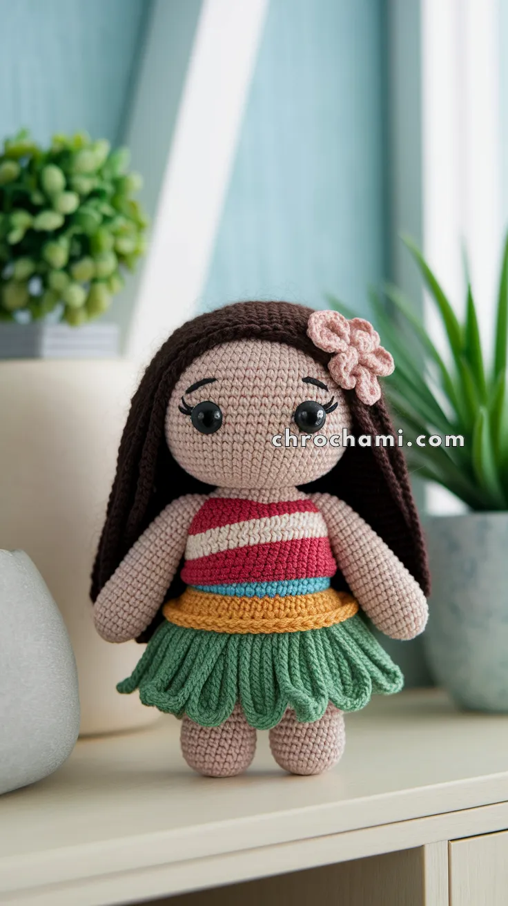 Amigurumi Moana – FREE Crochet Pattern