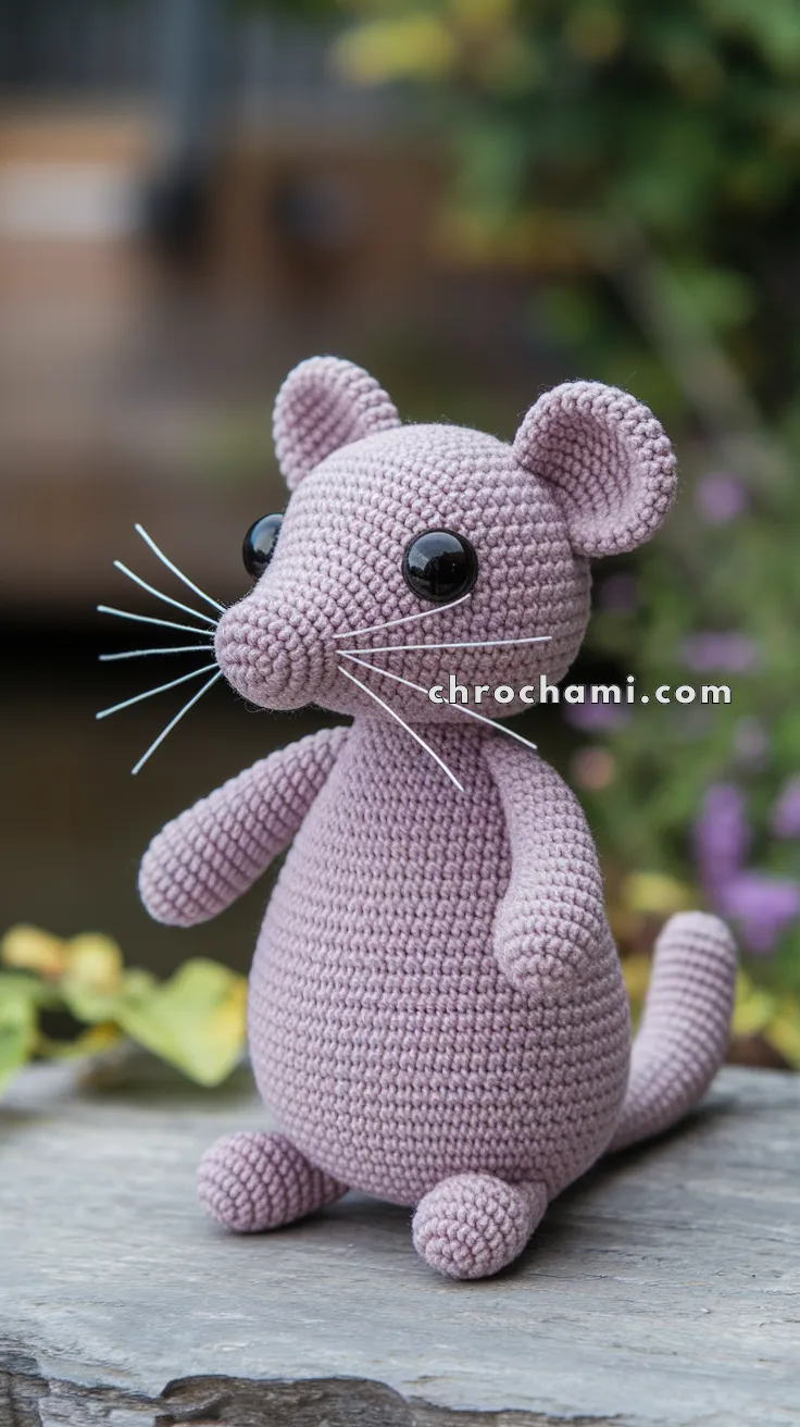 Amigurumi Mole – FREE Crochet Pattern
