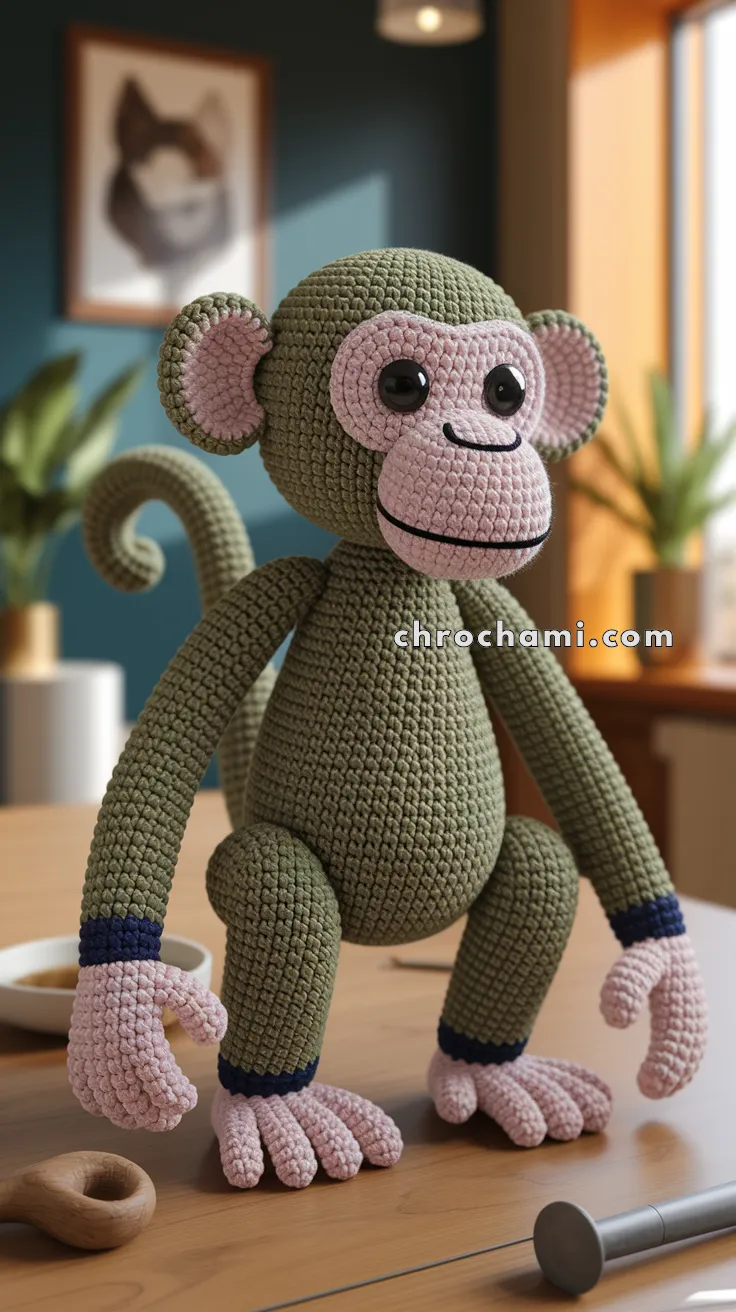 Amigurumi Monkey – FREE Crochet Pattern