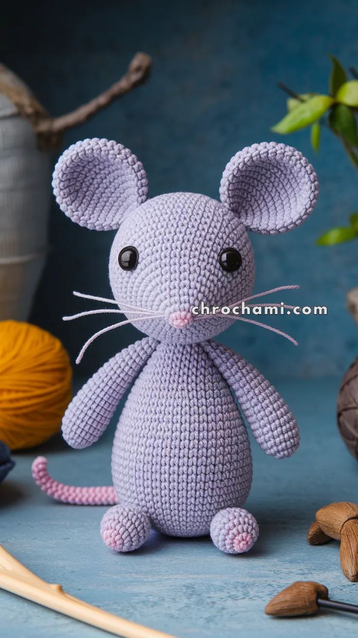 Amigurumi Mouse – FREE Crochet Pattern