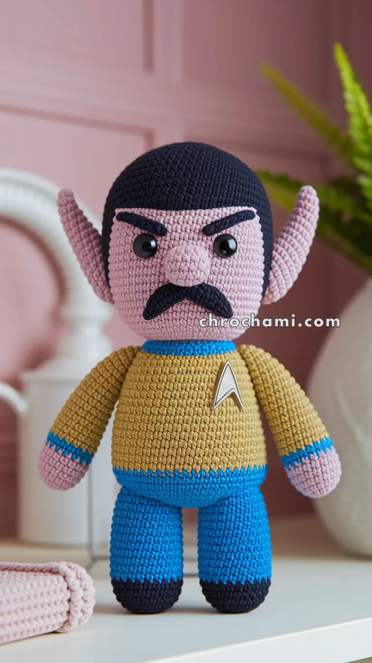 Amigurumi Mr. Spock – FREE Crochet Pattern
