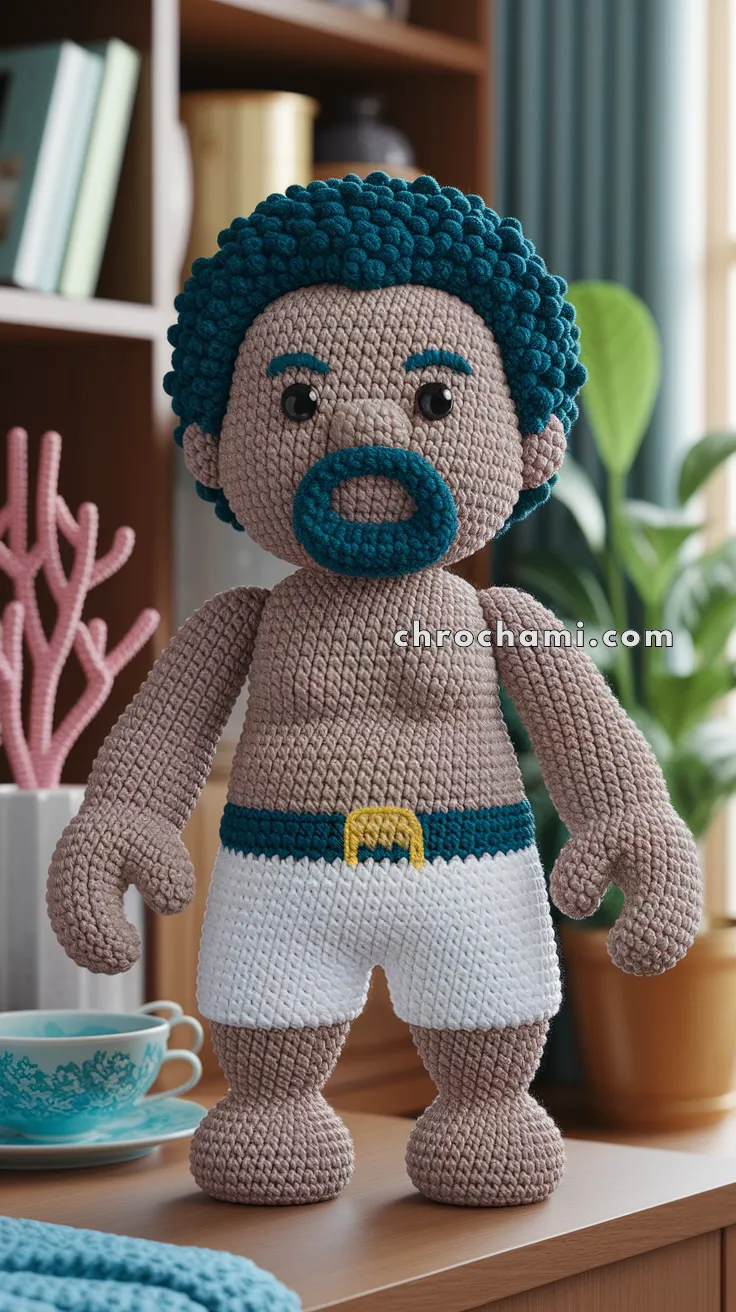 Amigurumi Muhammad Ali – FREE Crochet Pattern