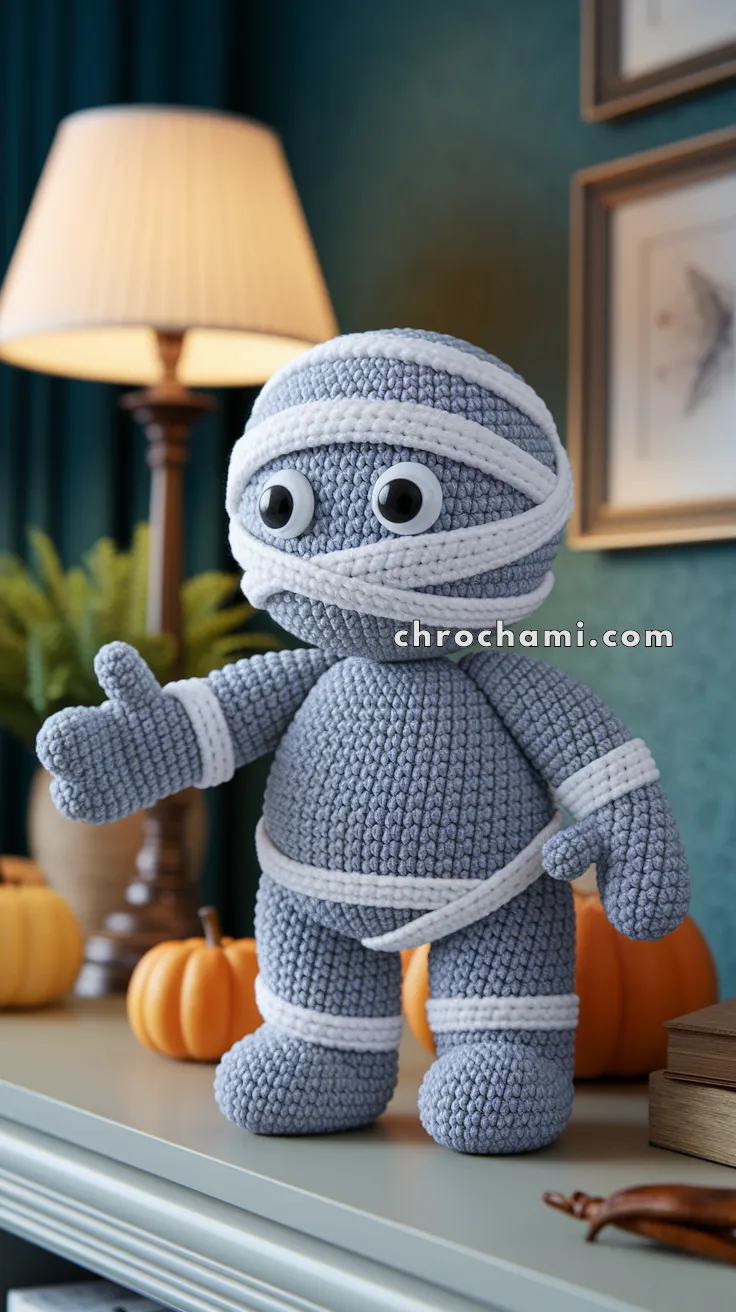 Amigurumi Mummy – FREE Crochet Pattern