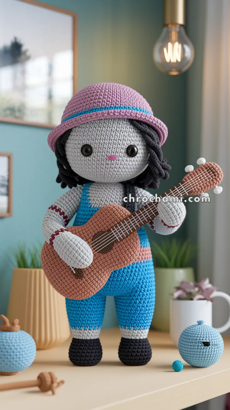 Amigurumi Musician Doll – FREE Crochet Pattern