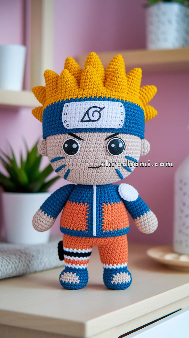 Amigurumi Naruto – FREE Crochet Pattern