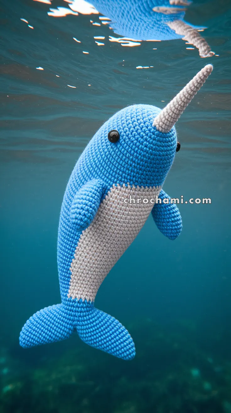 Amigurumi Narwhal – FREE Crochet Pattern