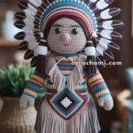 Amigurumi Native American Doll – FREE Crochet Pattern