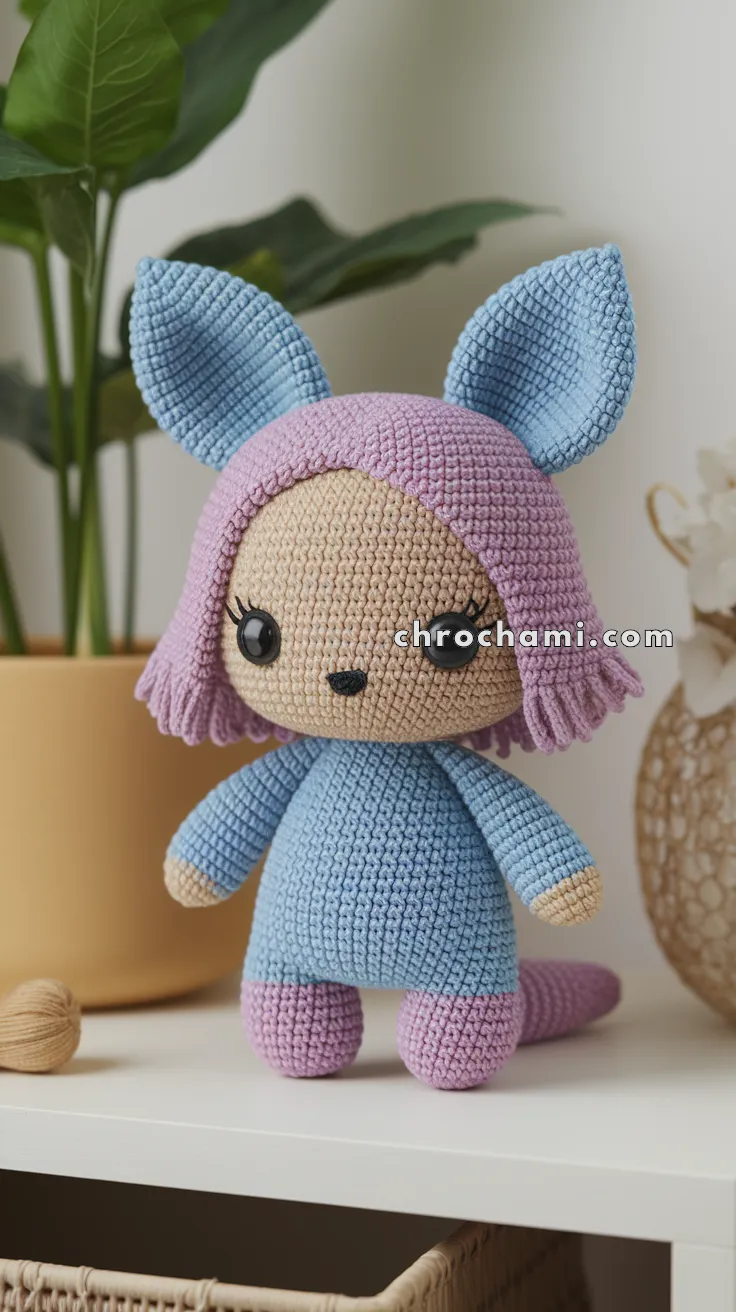 Amigurumi Natsu – FREE Crochet Pattern