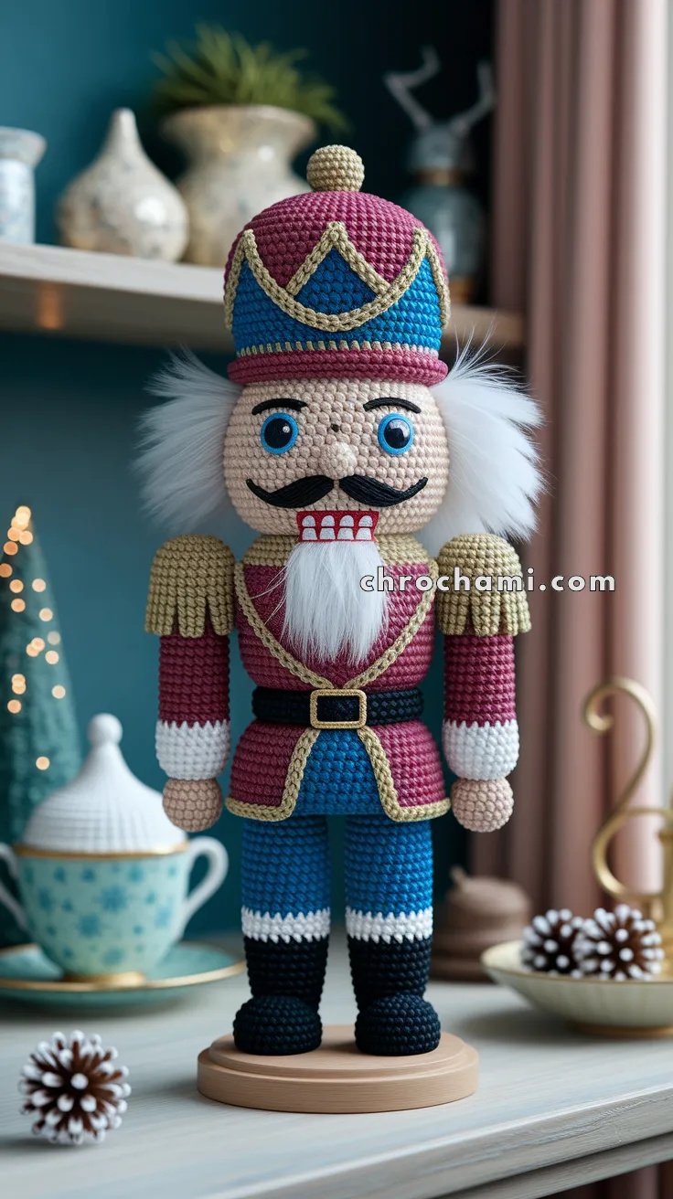 Amigurumi Nutcracker – FREE Crochet Pattern