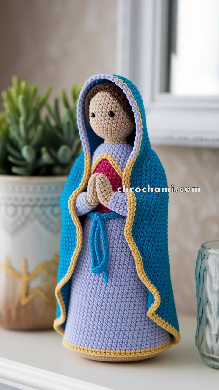 Amigurumi Our Lady Of Guadalupe – FREE Crochet Pattern