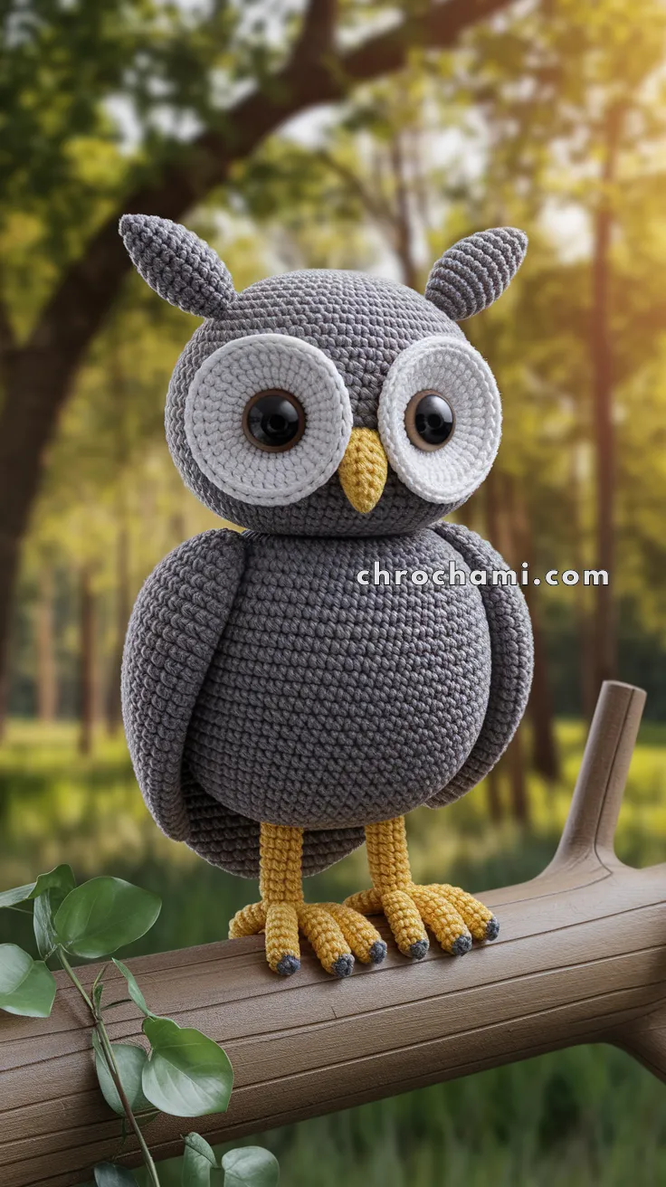 Amigurumi Owl – FREE Crochet Pattern