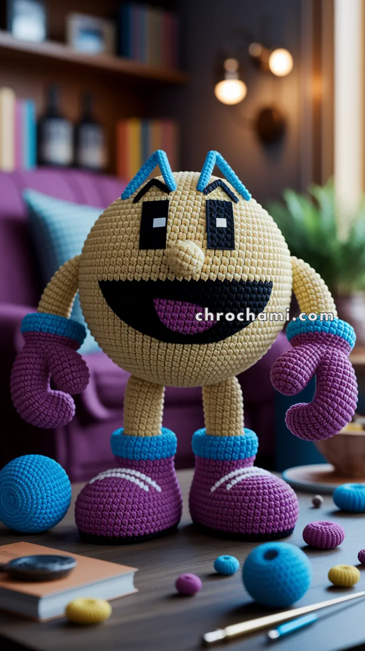 Amigurumi Pac-Man – FREE Crochet Pattern
