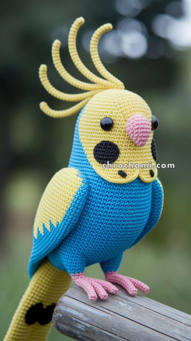 Amigurumi Parakeet – FREE Crochet Pattern