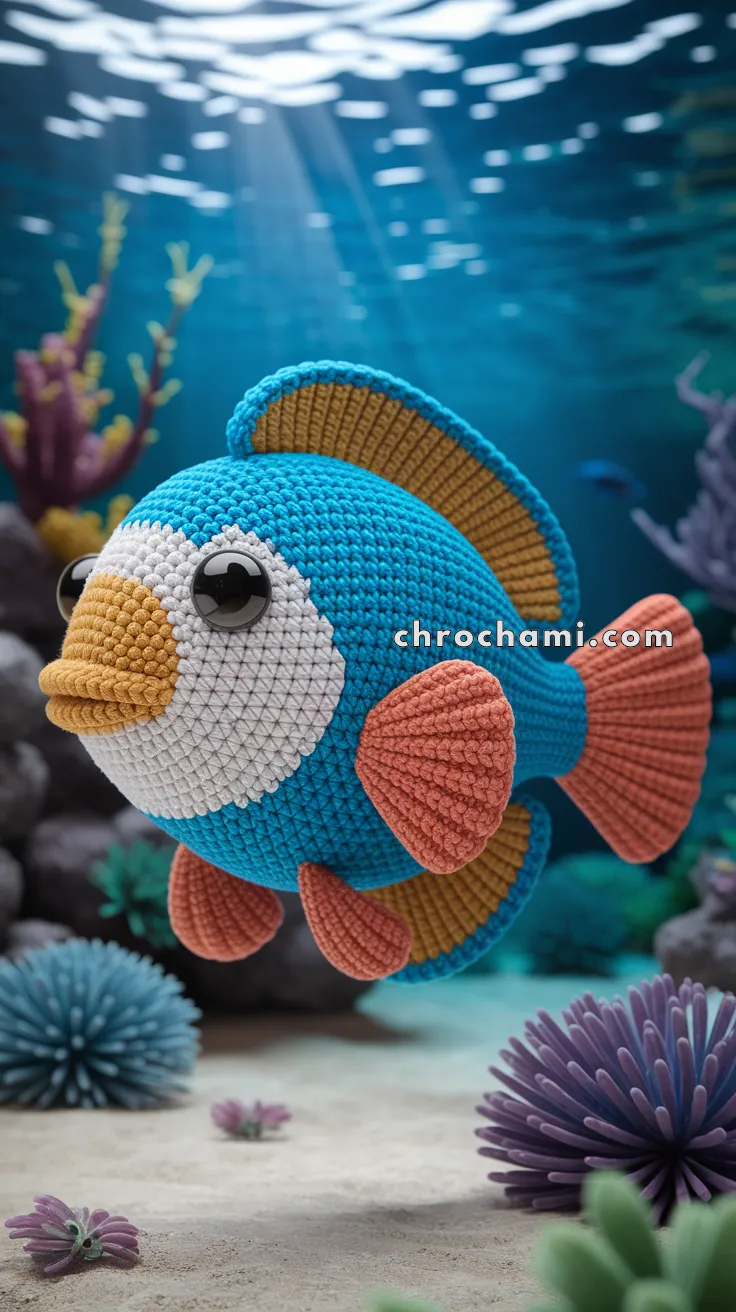 Amigurumi Parrotfish – FREE Crochet Pattern