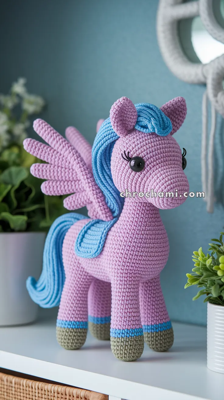 Amigurumi Pegasus – FREE Crochet Pattern