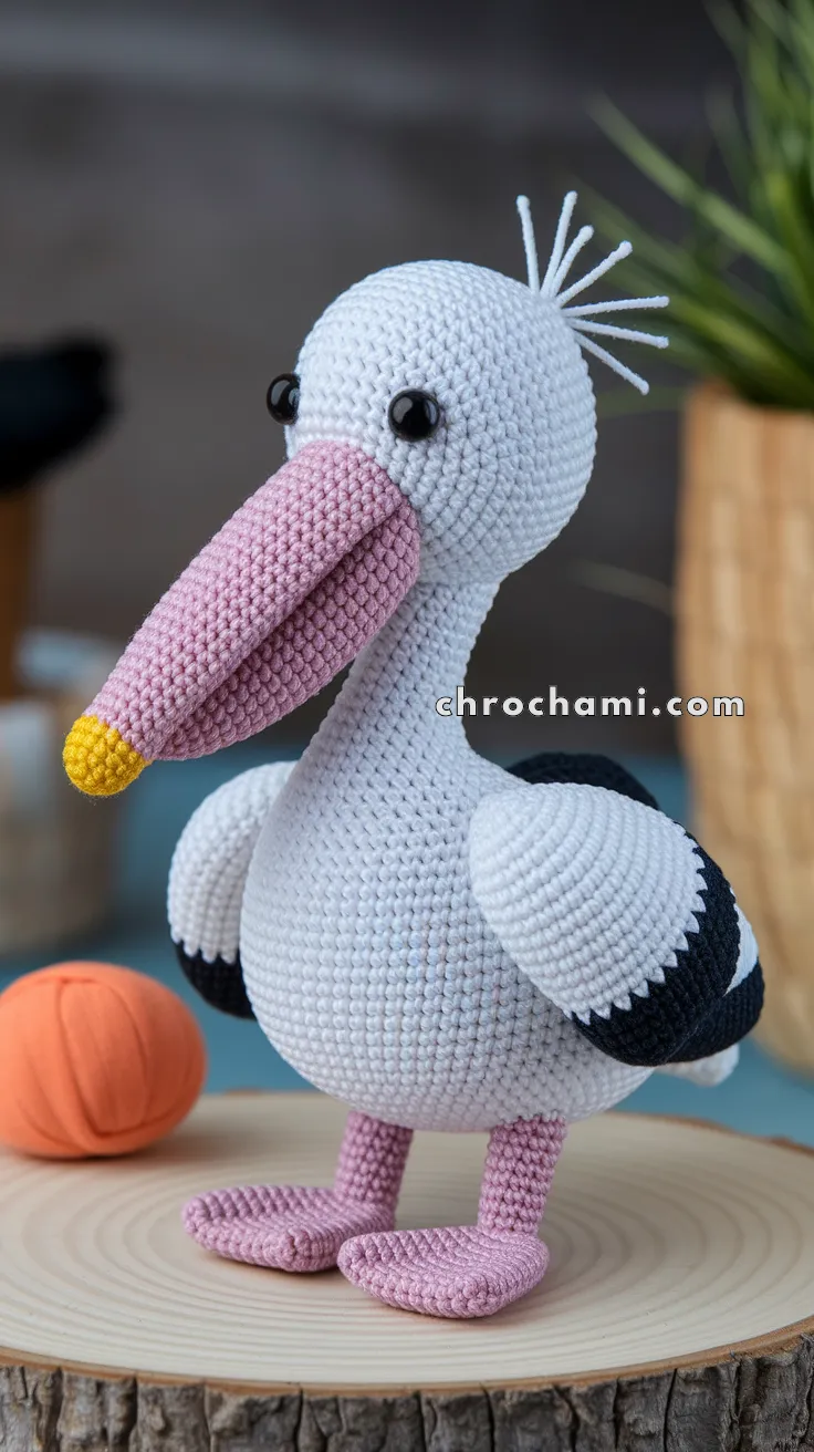Amigurumi Pelican – FREE Crochet Pattern