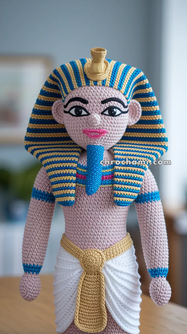 Amigurumi Pharaoh – FREE Crochet Pattern