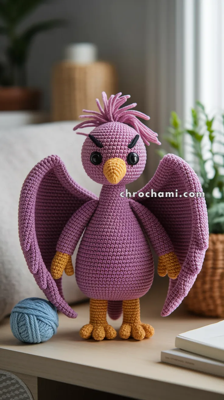 Amigurumi Phoenix – FREE Crochet Pattern